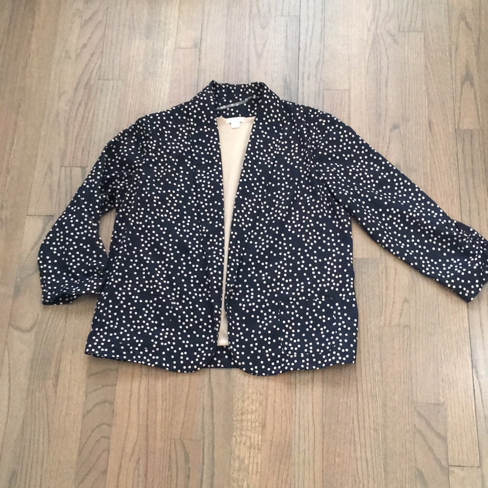 Polka Dot Blazer